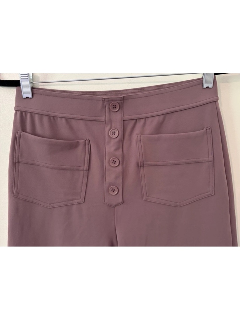 HALARA DayStretch High Waisted Pockets Straight Leg Casual Pants Size M Petite - Picture 6 of 13